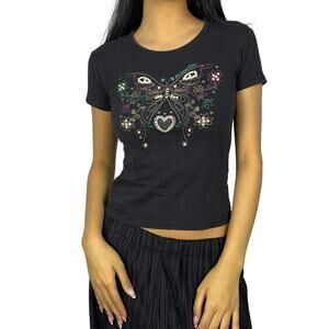 Christian Dior Butterfly Sequins and Beads Top